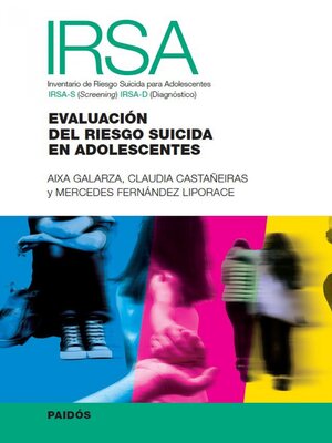 cover image of IRSA. Inventario de riesgo suicida para adolescentes